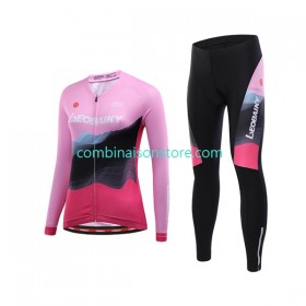 Femme Combinaison Cycliste M/L + Collant sans Bretelles Leobaiky N002